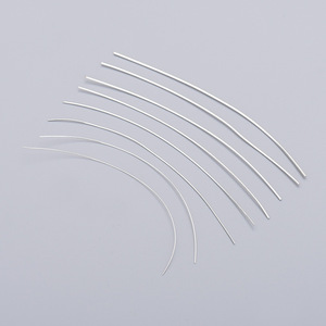 A2427 Hot S925 Sterling Silver Wire Rope Chain Bulk Necklace Bracelet Making <strong>String</strong> Wire Roll Chain Multi Sizes - Product Image 4