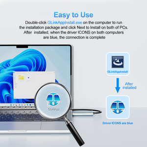 Cavo di trasferimento dati USB3.0 Plug and Play in lega di alluminio con PVC compatibile con MAC OS e Windows per uso informatico - Product Image 6