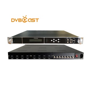 Sistema IPTV 4/8/12/16/20/24 HD MI entrada o entrada de sintonizador a IP Gateway Multicanales a través de DVB-T de entrada a IP