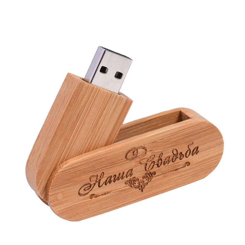 2023 5色定制竹胡桃木标志u盘4gb 8gb 16gb 32gb usb2.0摄影64GB最佳礼品 - Product Image 6