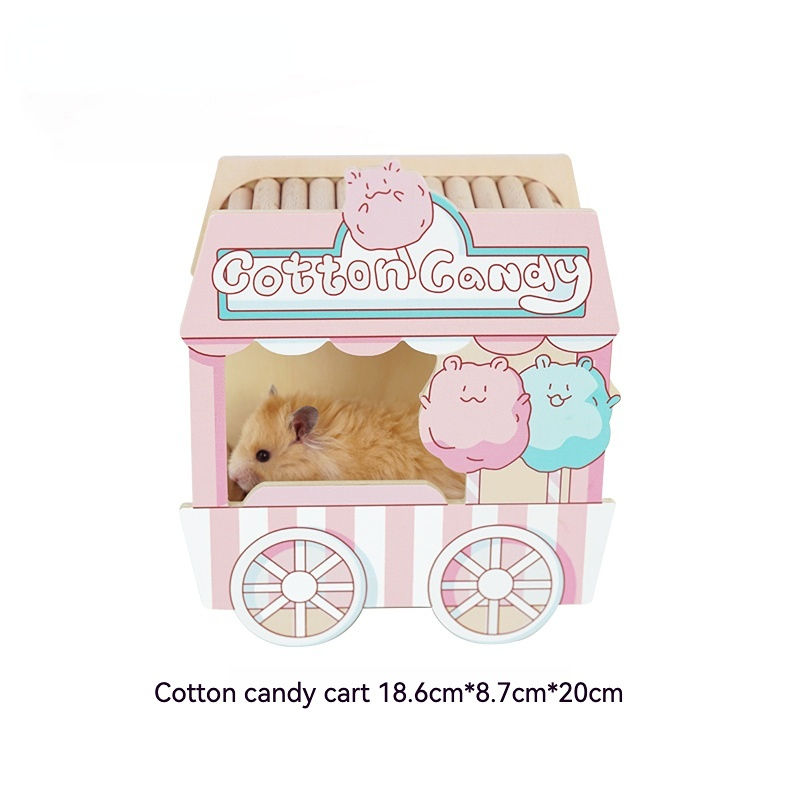 Chariot de barbe à papa