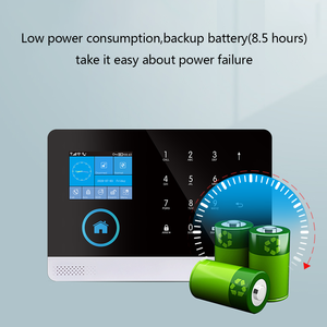 Sistema OEM Wifi GSM a través de la aplicación de teléfono inteligente en Android e IOS Panel de alarma de intrusión Sistema de alarma de seguridad para el hogar inteligente - Product Image 4