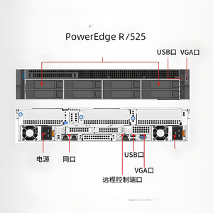 R7525 AIアクセラレーションシステム-デュアル64コアCPU 4x GPUスロット200Gbe SmartNIC対応 - Product Image 5