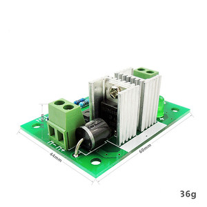 Taidacent 12 Volt DC <strong>Motor</strong> Speed <strong>Control</strong> PCB B100K Potentiometer DC <strong>12V</strong> 24V 3A 6A PWM <strong>Motor</strong> Controller - Product Image 5
