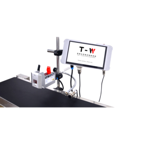 Industrielle Mehrere Kopf Verfallsdatum Charge Codierung Maschine Paket Karton Automatische online Inkjet Drucker mit Förder - Product Image 3