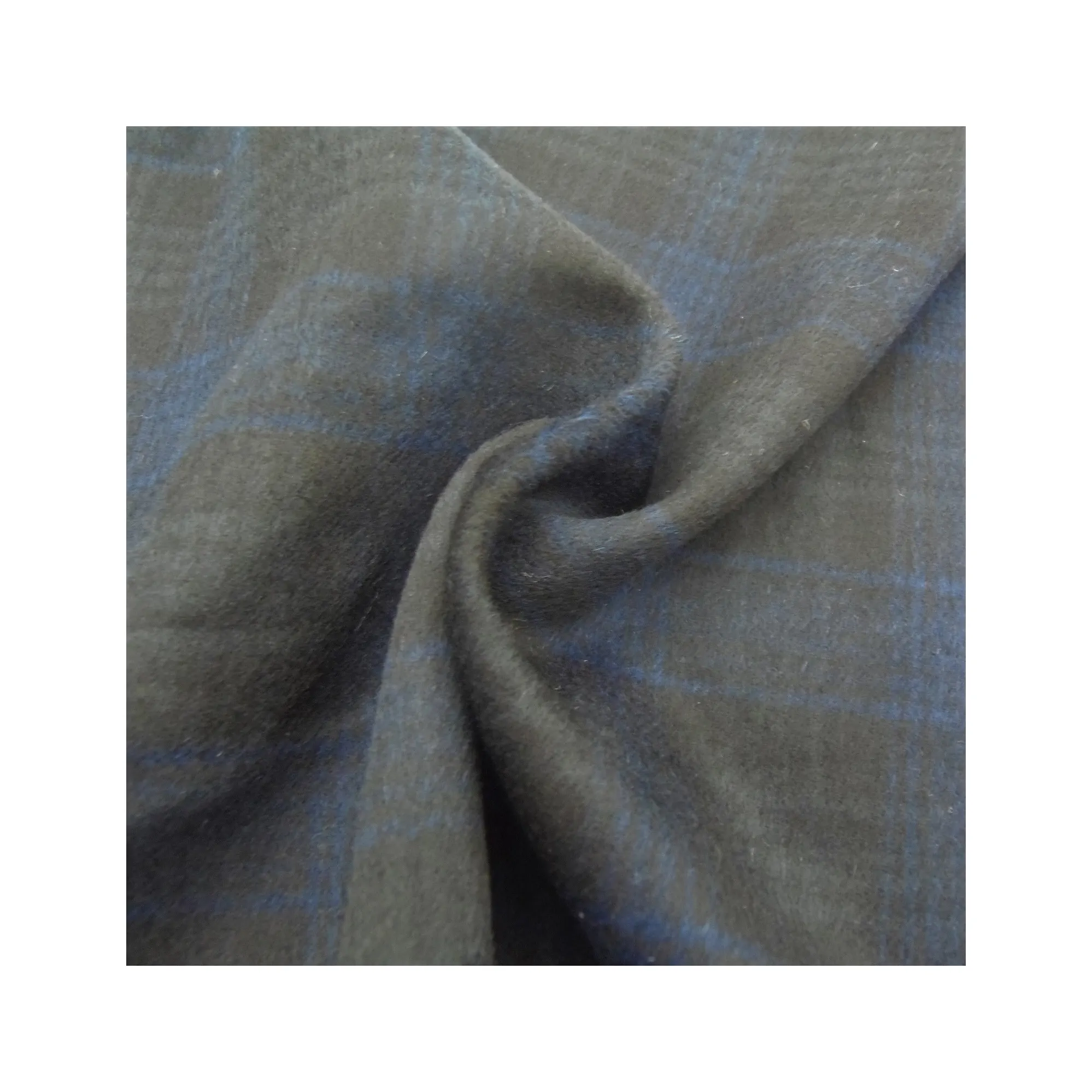 Tela de lana de tweed para chaqueta, alta calidad, tartán
