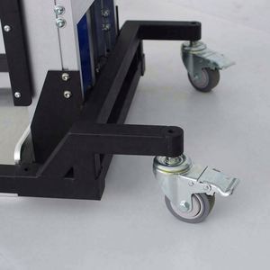 Palletlift tiện dụng nâng lên động cơ tay Chariot de chantier xe điện xe Nâng Bánh xe di động điện giỏ hàng gấp Stacker - Product Image 4