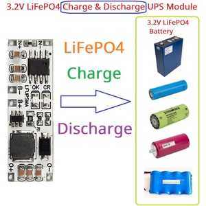 2 in 1 DC 3.2V LiFePO4 carica della batteria e scarica up modulo 5V 9V 12V DC convertitore Boost DC per Arduino ESP32 ESP8266 Wifi IOT - Product Image 3