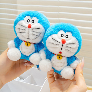 Feiya thương hiệu cho trẻ em Đồ chơi Kawaii mèo Hành động Hình thêu siêu mềm sang trọng Keychain với PP bông Điền - Product Image 4