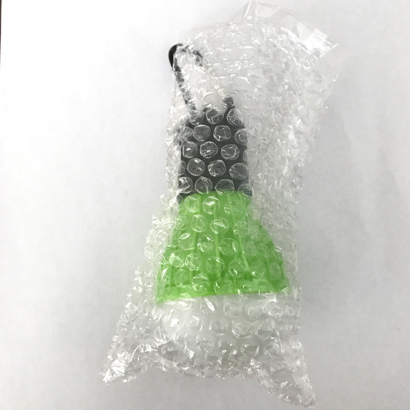 Crochet, jaune (papier bulle)
