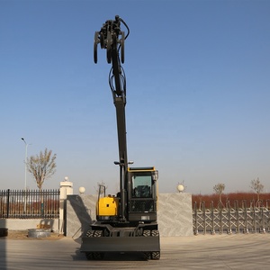 Knokkelgiek Compacte Kuipwielgraafmachine 360 Graden Rotatie Vrije Emmer Optionele Wiellader Wielgraafmachines - Product Image 3