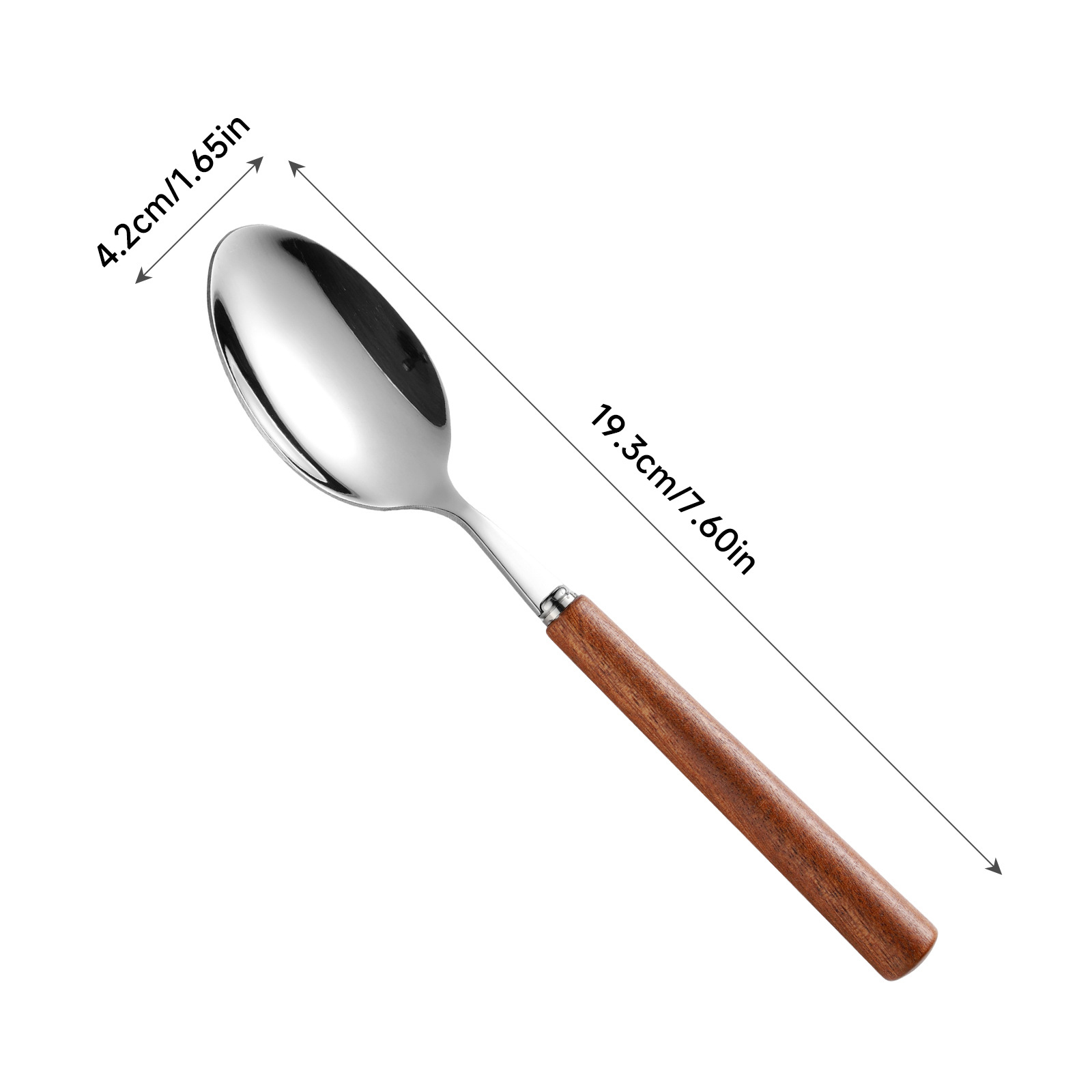dinner spoon -- silver