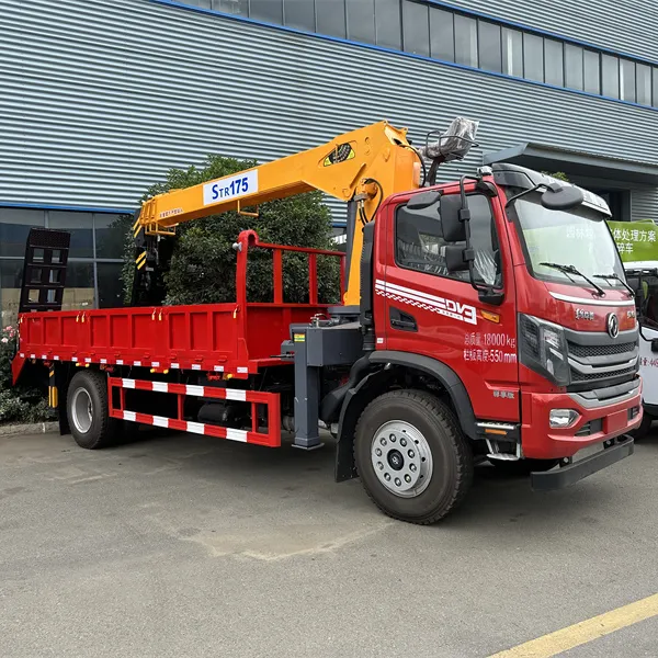 Camion grue télescopique 3.5 tonnes 4 tonnes 5 tonnes avec boîte de 5.4m