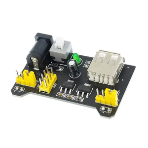 デュアル5V/3.3V出力DC電圧レギュレータモジュールMb-102パワーボード入力および出力 (IO) ブレッドボードパワーモジュール - Product Image 6