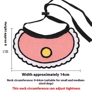 Schattige Hond Speeksel Sjaal Kleding Milieuvriendelijk Dierenpatroon Winter Kerst Nieuwjaar Vakantie <span class=keywords><strong>Garfield</strong></span> Katoen Benodigdheden - Product Image 6