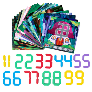 All'ingrosso prodotto popolare gioco di Puzzle di matematica in legno esercizio di matematica giocattoli per bambini di insegnamento di matematica per bambini - Product Image 5