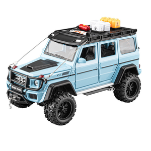 <span class=keywords><strong>1</strong></span>:<span class=keywords><strong>24</strong></span>スケールダイキャストG550 4X4修正オフロード車サウンドライトプルバック機能コレクションプラスチック金属合金ダイキャストおもちゃ