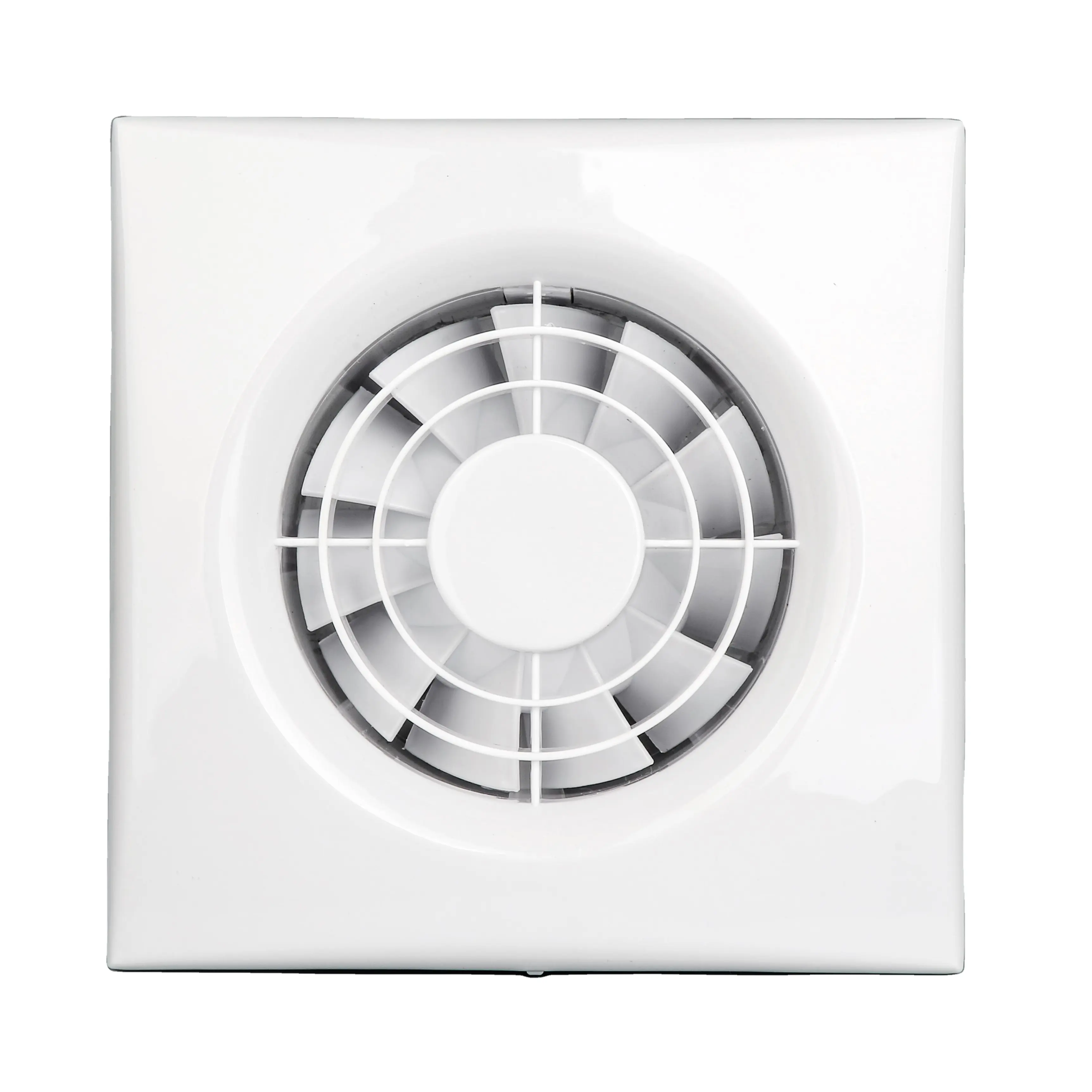 SAA poderoso tranquilo baño cocina Hogar personalizado marca de logotipo Extractor de ventilación del obturador ventilador de escape