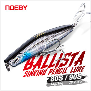 <span class=keywords><strong>Noeby</strong></span> Ballsta batan kalem cazibesi 99mm aydınlık balıkçılık Lures Stickbait Lures Isca De Peixe Leurre