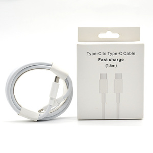 1.5m TPE set di cavi dati tipo-c interfaccia di tipo-c interfaccia cavo dati di ricarica rapida può essere personalizzato logo - Product Image 1