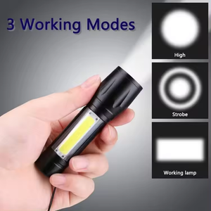 Multi-Funktionales COB LED Arbeitslicht LED Taschenlampenlicht wiederaufladbare Taschenlampen Taschenlampen - Product Image 6