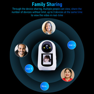 2MP/3MP 2.4 Inch Screen WiFi Camera Bidirectional <strong>Video</strong> <strong>Intercom</strong> One Click Calling Human <strong>Detection</strong> <strong>Motion</strong> Tracking PTZ Camera - Product Image 6