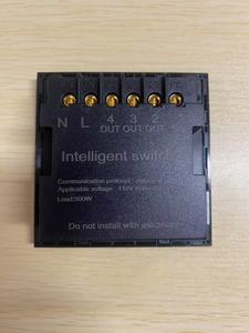 Nuevo diseño M9 Pro Aluminio Tuya 4 Gang Función de atenuación Zigbee Interruptor inteligente Sensor de movimiento PIR con pantalla Calendario de tiempo Clima - Product Image 6