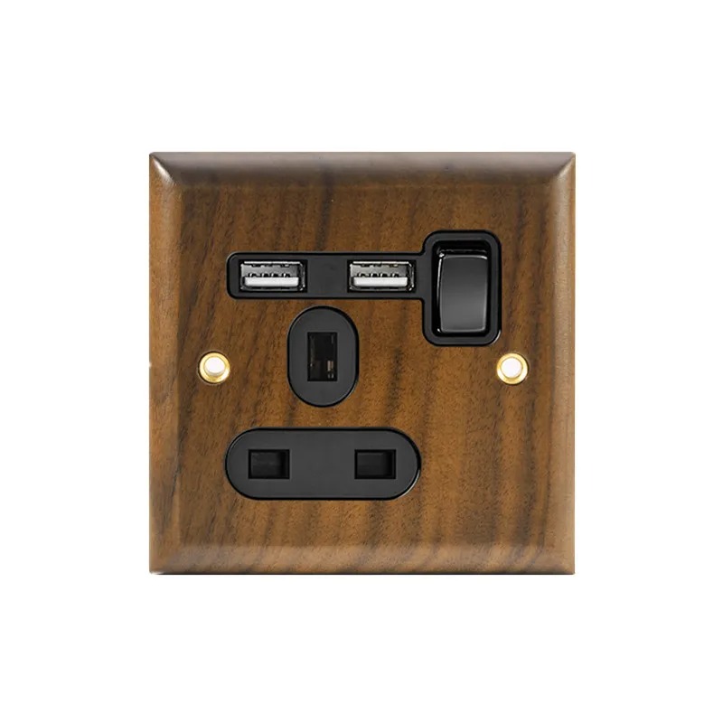 1 poste 2 USB 13A