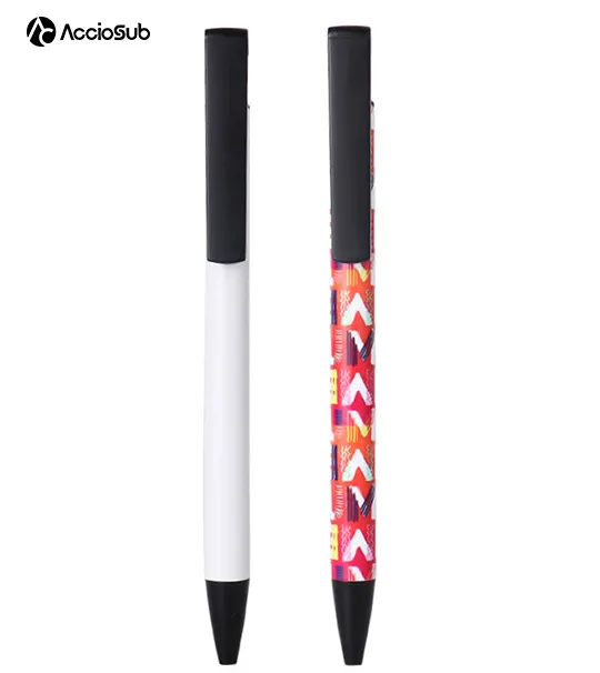 Рекламная белая Шариковая ручка для самостоятельной Печати, подпись, пуля, гелевая ручка, индивидуальные сублимационные заготовки, пластиковая ручка