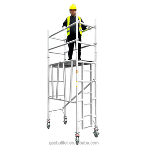 <strong>Easy</strong> Assemble Aluminium <strong>Scaffoldings</strong> and Working Tower and Mobile Multi-function Working Platform Scaffold - Product Image 2