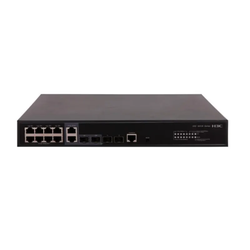S5130S-12TP-HPWR-EI Gigabit Poe switch Switch de acesso de 8 portas Simplifique negócios e gerenciamento de topologia de rede