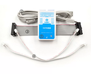 Emulator Downloader plcc32 Programmierer CMSIS-DAP Emulator Downloader unterstützt den Cortex Core Chip STM32 Programmierer