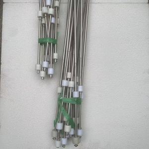 Multipunto 2 cables PP Bola de plástico Ácido Sensor de nivel de agua medio Interruptor de flotador de acero inoxidable magnético Brida de enchufe de aviación - Product Image 3