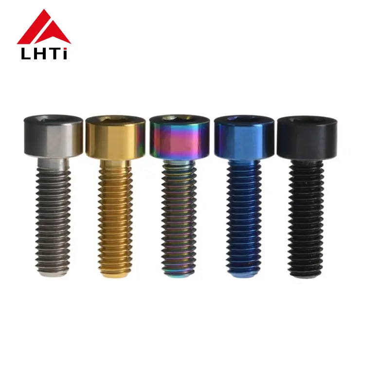 M5 M6 M8 M10 Titanium Socket Head Caps Screws DIN912 Titanium screw for bicycle and motorcycle