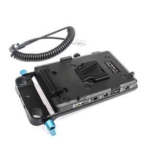 Çok fonksiyonlu v-kilit d-tap pil plakası adaptör V yayın SLR HD kamera kamera aksesuarları için montaj plakası - Product Image 3