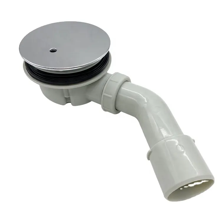 Ledfre — égouttoir à couvercle en plastique ABS 718008, avec tuyau de déchet flexible, pour la salle de bain et la douche