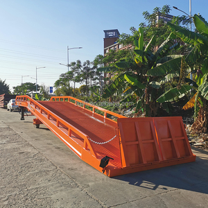 6 Ton <strong>Container</strong> Portable Dock Ramp <strong>Platform</strong> Mobile Boarding Bridge Hydraulic <strong>Loading</strong> and <strong>Unloading</strong> <strong>Platform</strong> - Product Image 2