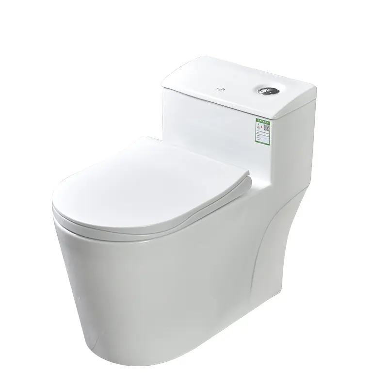 Trending डिजाइन एक टुकड़ा शौचालय closestool सजावट शौचालय