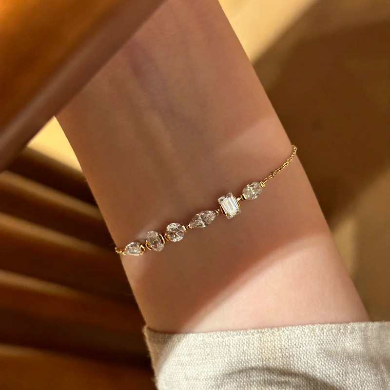 Moissanite - Plaqué Or