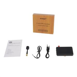 DMKR LS-5804 3 Inch FPV <strong>Mini</strong> Handheld LCD Monitor 480*320 IPS Screen With DVR Built-in Battery for FPV RC Drone - Product Image 6