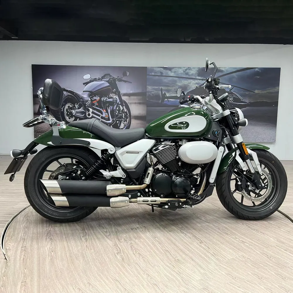 Chinesische heiße Verkauf Gas Motorrad V Doppel zylinder Motorrad Chopper Motorräder zu verkaufen