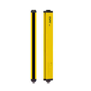 Cortina de luz de seguridad tipo 4 CE, sensor de luz de seguridad infrarroja NPN/PNP, aleación de aluminio para máquina de prensa robótica de detección 3C - Product Image 3
