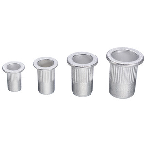 Yüksek mukavemetli çelik düz kafa altıgen soket içi boş dişli yuvarlak kör perçin somun İç dişli ile - Product Image 3