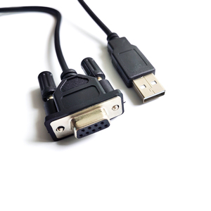 RS232 DB9 9-poliges SPS-Programmieren Serielles Kabel Gerade USB 2.0 a Stecker auf RS232 Com Buchse DB9 Serial Converter Kabel Kabel Kabel - Product Image 3
