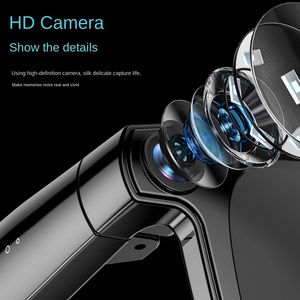 ใหม่ Ai กระจกตาอัจฉริยะ800W HD กล้องสีดำเทคโนโลยี BT Call วิดีโอ WiFi ถ่ายโอนภาพนิ่งการควบคุมแบบสัมผัสแว่นตาแปลอัจฉริยะ - Product Image 4