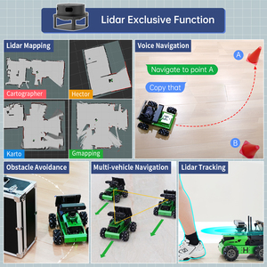 ROS2 Roboter intelligentes Auto JetAuto visuelle Programmierung, Weizen rad kartierung Navigation