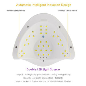 物美价廉48w uv led灯美甲沙龙修指甲凝胶指甲油指甲灯 - Product Image 3