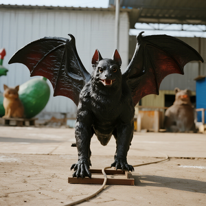 हॉट बिक्री जीवन के लिए एनिमेट्रोनिक बैट प्रतिमा सजावट सजावट के लिए सजावट पार्क और इनडोर थीम पार्क स्मूकी ज़ोन - Product Image 4