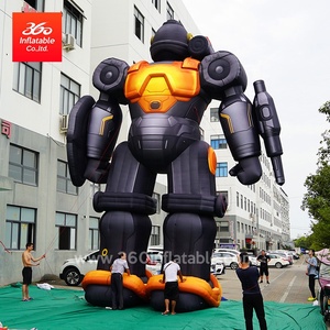 Dev büyük şişme tasarım karikatürler özel reklam şişme Robot - Product Image 6