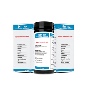 H11-MA bandelettes de <span class=keywords><strong>test</strong></span> d'urine rapide 11 paramètres pour la cétone, le pH, les protéines, l'UTI et plus dans votre corps-100 - Product Image 1